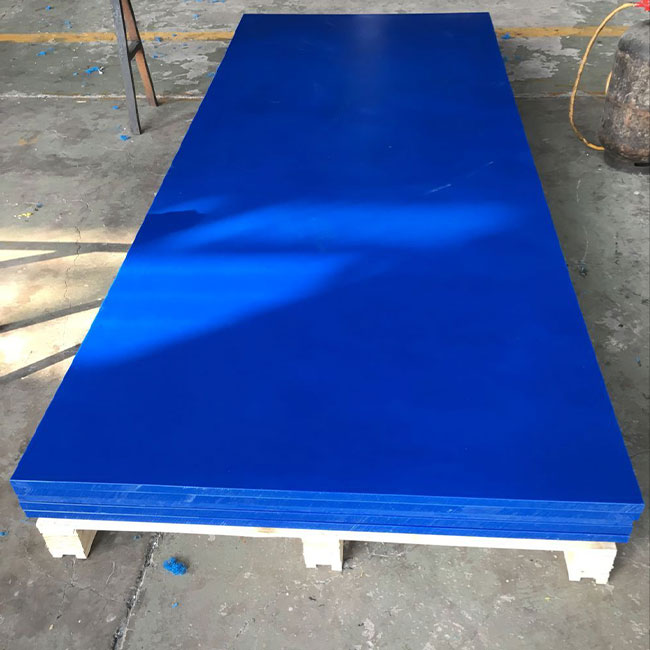 Dark blue T88 UHMW Polyethylene plate